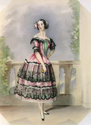 Pauline Duvernay (1813-94) pub. por Thomas McLean, 1837